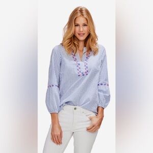 Vineyard Vine Savannah Seersucker Popover